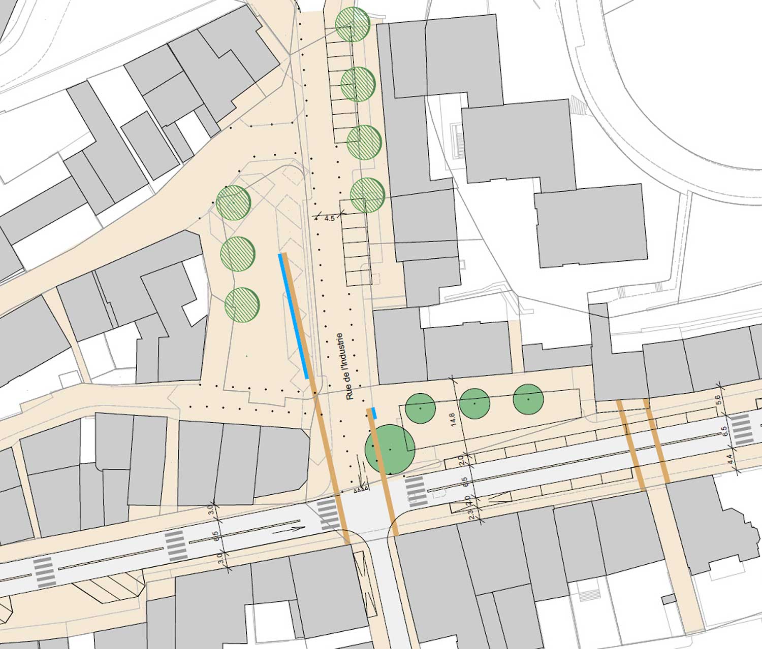 réaménagement de la route de suisse en traversée de versoix, place du bourg — 2017-2022